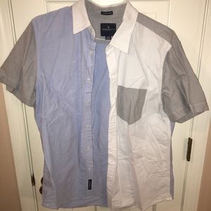 American Eagle short sleeve button up